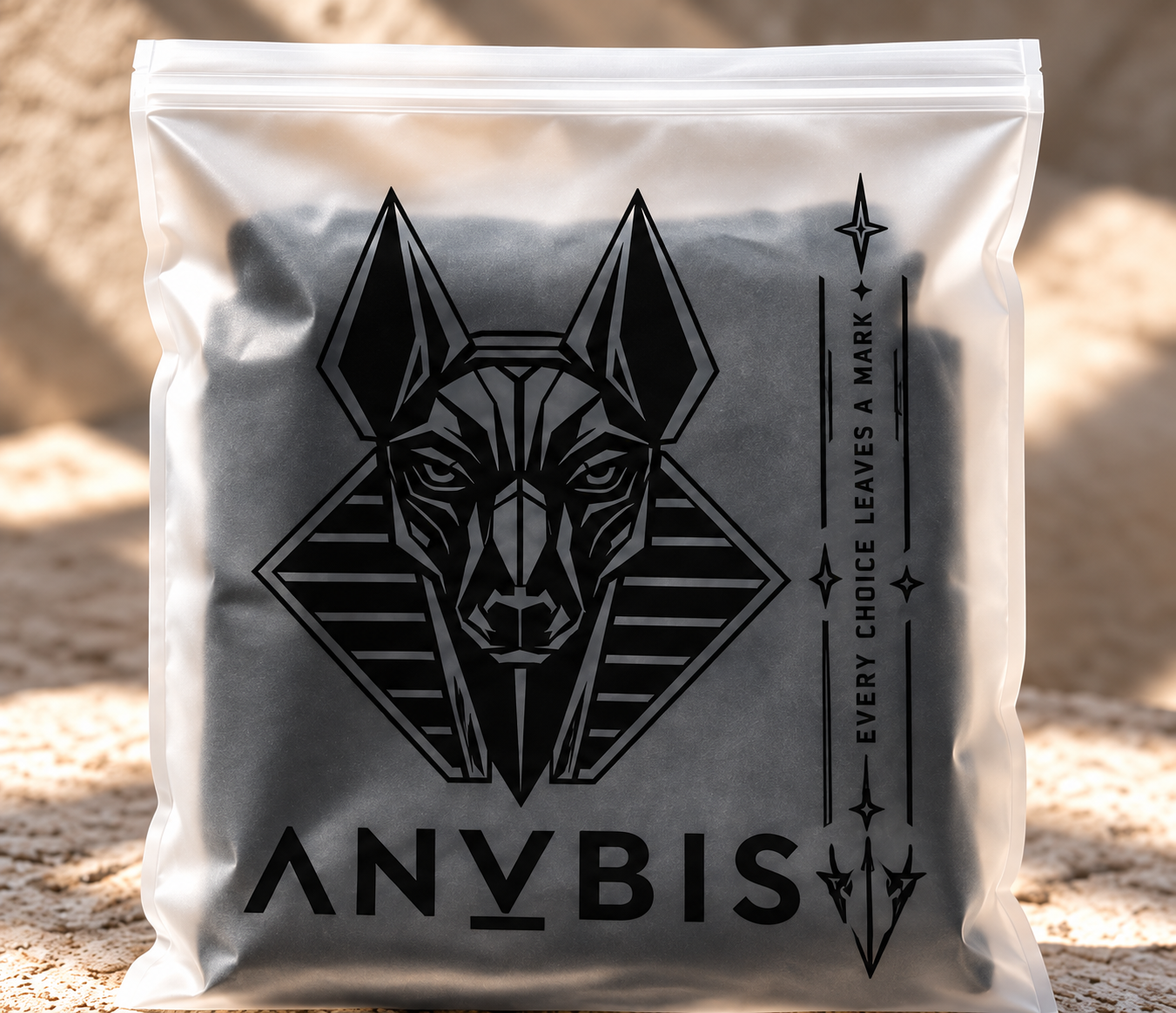 ANUBIS bag: EVERY CHOICE LEAVES A MARK